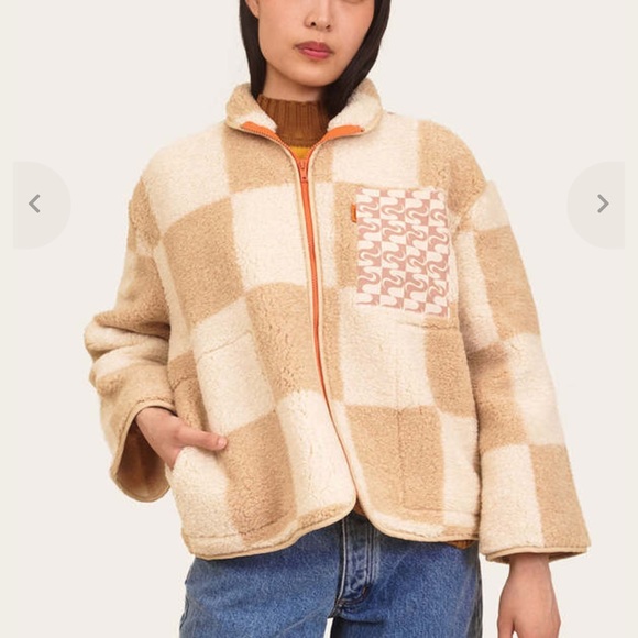 Gron Kulle Checker/Swirl Linda Jacket - Picture 1 of 10